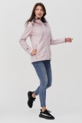 Оптом Ветровка MTFORCE женскаярозового цвета 2035R, фото 8