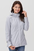 Оптом Ветровка MTFORCE женскаясветло-серого цвета 2035SS, фото 2