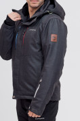 Оптом Горнолыжная куртка MTFORCE темно-серого цвета 2061TC, фото 8