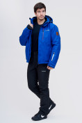 Оптом Горнолыжная куртка MTFORCE синего цвета 2061S в Новосибирске, фото 2