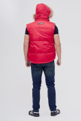 Оптом Куртка и безрукавка Valianly красного цвета 2064Kr, фото 3