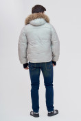 Оптом Куртка и безрукавка Valianly бежевого цвета 2064B в Перми, фото 5