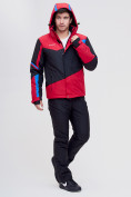 Оптом Горнолыжная куртка MTFORCE красного цвета 2071Kr, фото 6