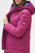 Оптом Куртка зимняя MTFORCE малинового цвета 2080M в Казани, фото 10
