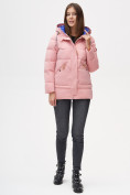 Оптом Куртка зимняя MTFORCE розового цвета 2080R в Казани, фото 5