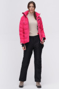 Оптом Горнолыжная куртка MTFORCE розового цвета 2081R, фото 2