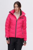 Оптом Горнолыжная куртка MTFORCE розового цвета 2081R