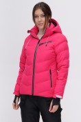 Оптом Горнолыжная куртка MTFORCE розового цвета 2081R, фото 10