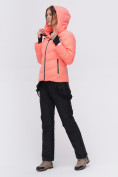 Оптом Горнолыжная куртка MTFORCE персикового цвета 2081P в Омске, фото 11