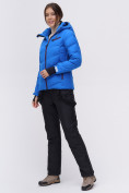 Оптом Горнолыжная куртка MTFORCE синего цвета 2081S в Омске, фото 4