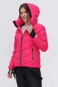 Оптом Горнолыжная куртка MTFORCE розового цвета 2081R, фото 9