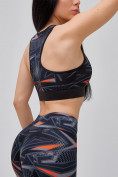 Оптом Спортивный костюм для фитнеса женский темно-серого цвета 21102TC в Воронеже, фото 26