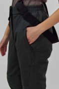 Оптом Брюки горнолыжные женские утепленные черного цвета 2111Ch, фото 5