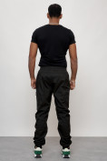 Оптом Брюки утепленный мужской зимние спортивные черного цвета 21135Ch, фото 11