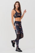 Оптом Спортивный костюм для фитнеса женский темно-серого цвета 212903TC в Астане, фото 3
