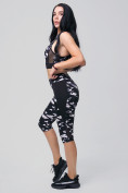 Оптом Спортивный костюм для фитнеса женский светло-серый цвета 212904SS, фото 4