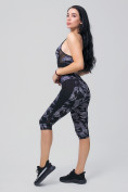 Оптом Спортивный костюм для фитнеса женский серого цвета 212904Sr в Сочи, фото 4