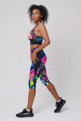 Оптом Спортивный костюм для фитнеса женский салатового цвета 212904Sl в Самаре, фото 3