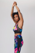 Оптом Спортивный костюм для фитнеса женский салатового цвета 212904Sl в Самаре, фото 6
