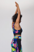 Оптом Спортивный костюм для фитнеса женский салатового цвета 212904Sl в Перми, фото 7