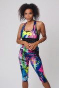 Оптом Спортивный костюм для фитнеса женский салатового цвета 212904Sl в Самаре, фото 9