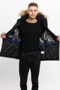 Оптом Куртка зимняя мужская удлиненная с мехом хаки цвета 2159-1Ch в Екатеринбурге, фото 15