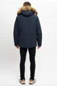 Оптом Куртка зимняя мужская удлиненная с мехом хаки цвета 2159-1TS, фото 7