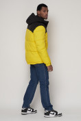Оптом Спортивная куртка MTFORCE мужская желтого цвета 2161J в Казани, фото 6