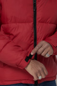 Оптом Спортивная куртка MTFORCE мужская красного цвета 2161Kr в Екатеринбурге, фото 10