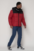 Оптом Спортивная куртка MTFORCE мужская красного цвета 2161Kr в Екатеринбурге, фото 3