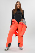 Оптом Горнолыжный комбинезон женский MTFORCE оранжевого цвета 22002O в Оренбурге, фото 10