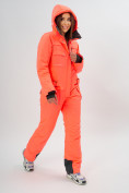 Оптом Горнолыжный комбинезон женский MTFORCE оранжевого цвета 22002O в Перми, фото 6