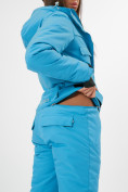Оптом Горнолыжный комбинезон женский MTFORCE синего цвета 22002S, фото 14