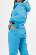 Оптом Горнолыжный комбинезон женский MTFORCE синего цвета 22002S, фото 15