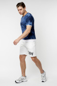 Оптом Мужская футболка варенка темно-синего цвета 221004TS в Казани, фото 6