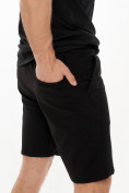 Оптом Костюм шорты и футболка черного цвета 221007Ch, фото 11