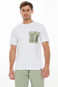 Оптом Костюм джоггеры с футболкой салатового цвета 221096Sl в Перми, фото 4
