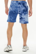 Оптом Мужские шорты варенки синего цвета 221102S в Екатеринбурге, фото 4