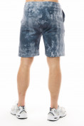 Оптом Мужские шорты варенки голубого цвета 221103Gl в Перми, фото 6
