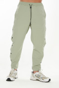Оптом Костюм штаны с футболкой салатового цвета 221117Sl в Перми, фото 6