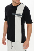 Оптом Костюм штаны с футболкой светло-серого цвета 221117SS, фото 9