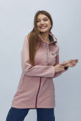 Оптом Парка женская MTFORCE весення розового цвета 22206R в Казани, фото 2