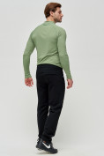 Оптом Трикотажные брюки мужские черного цвета 2226Ch, фото 5