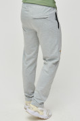 Оптом Трикотажные брюки мужские серого цвета 2226Sr в Перми, фото 5