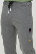 Оптом Трикотажные брюки мужские темно-серого цвета 2226TC в Перми, фото 8