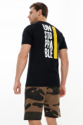 Оптом Костюм шорты и футболка камуфляж цвета 223021Kf в Перми, фото 7