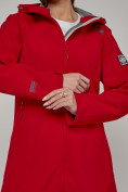 Оптом Ветровка женская MTFORCE большого размера красного цвета 22335Kr в Казани, фото 10