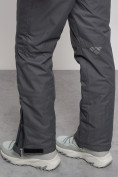 Оптом Полукомбинезон утепленный женский зимний горнолыжный серого цвета 2250Sr, фото 14