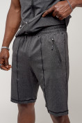 Оптом Спортивный костюм летний мужской темно-серого цвета 2262TC, фото 10