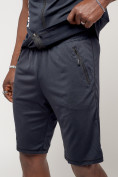 Оптом Спортивный костюм летний мужской темно-синего цвета 2265TS в Перми, фото 12